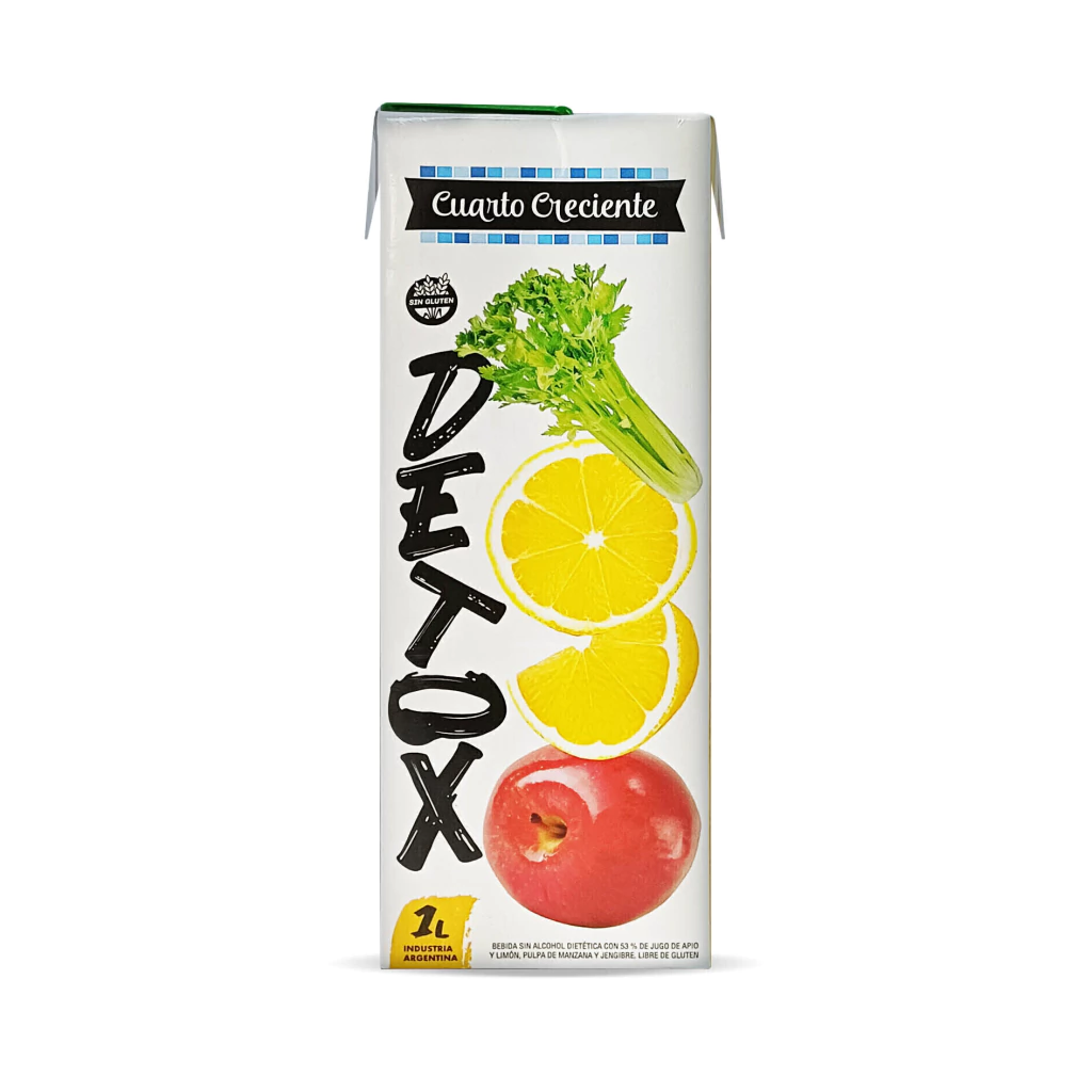 Jugo DETOX Apio Manzana Limón Jengibre CC x 1 lt