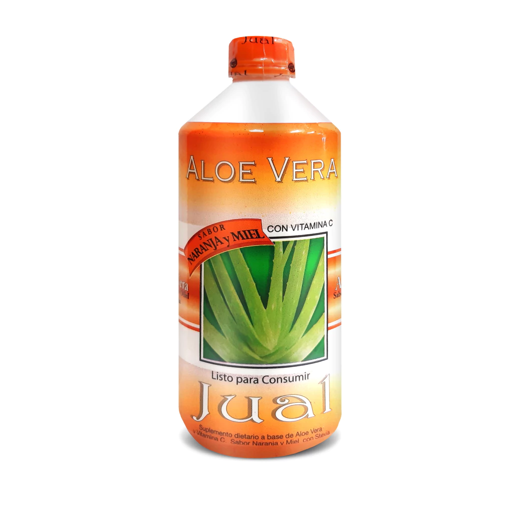 Jugo de Aloe Vera sabor Naranja y Miel JUAL x 500cc