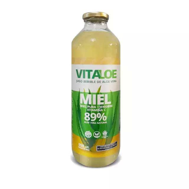 Jugo de Aloe Vera Jengibre y Miel VITALOE x 950cm3