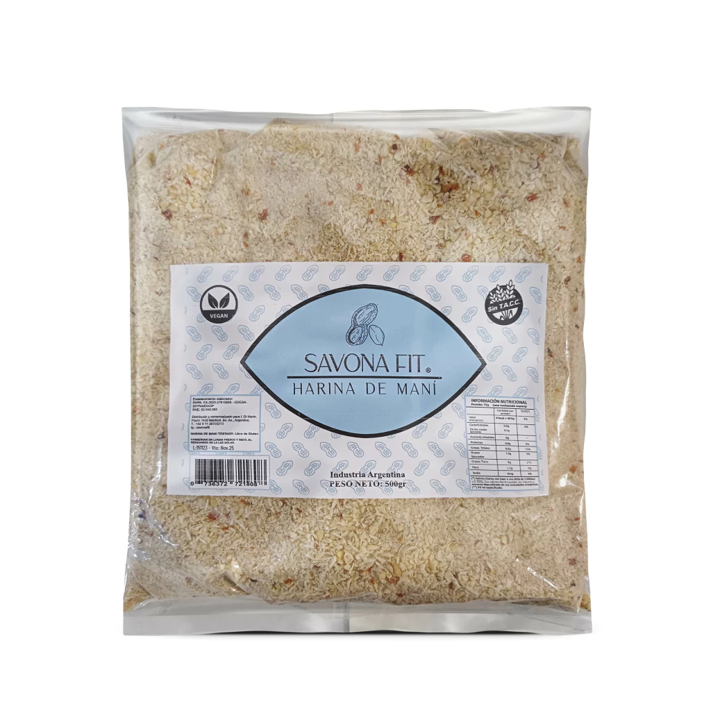 Harina de Maní Cruda Savona Fit x 500g