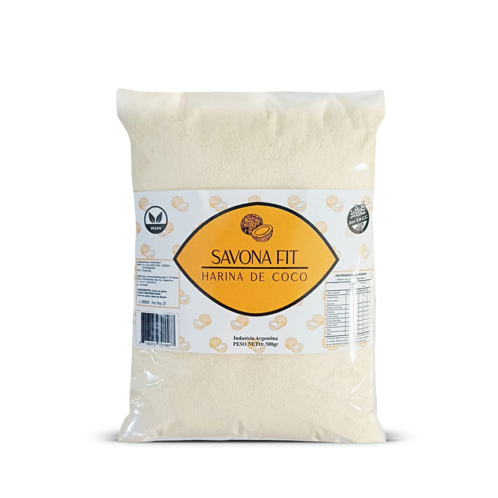 Harina de Coco Savona Fit x 500g
