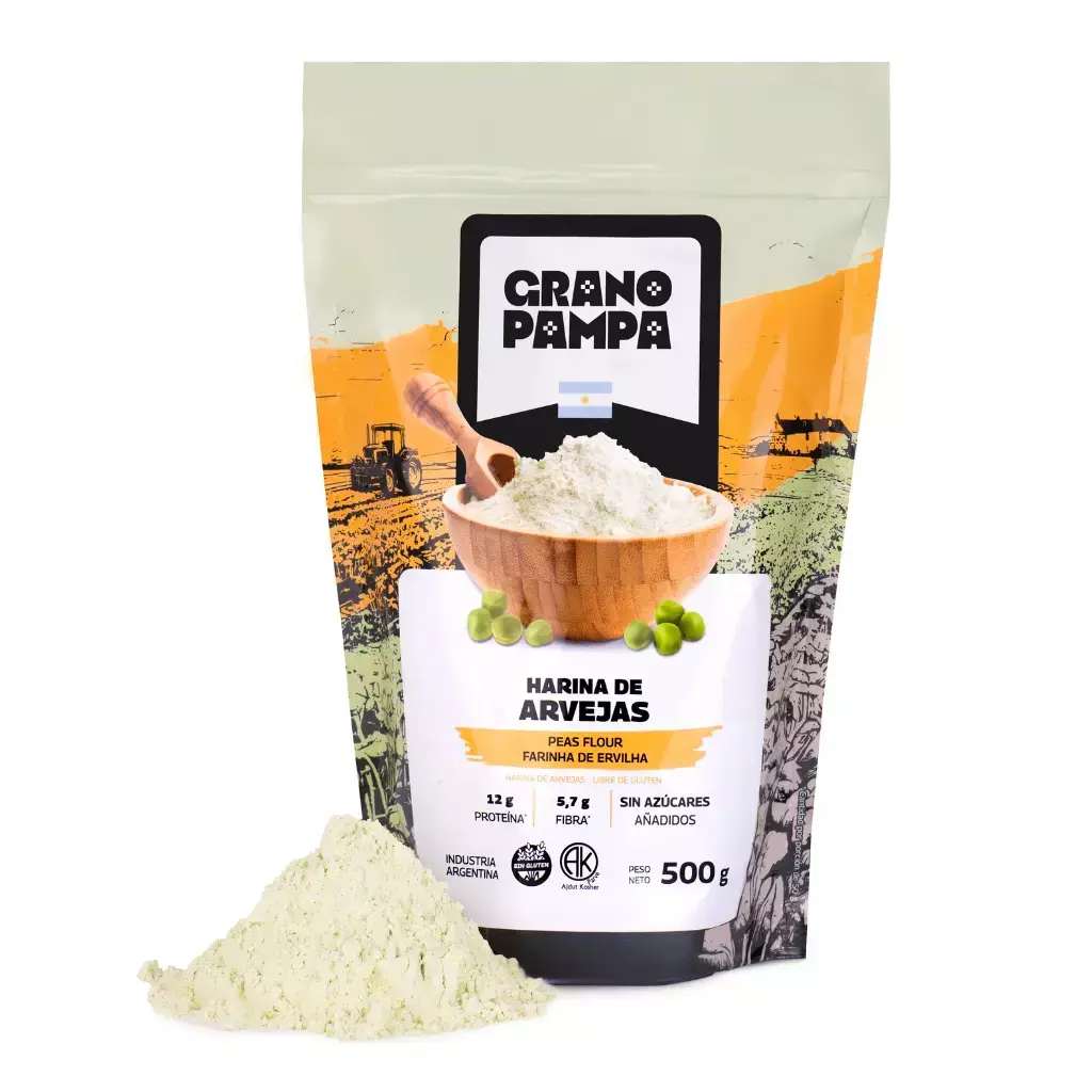 Harina de Arvejas Grano Pampa x 500g