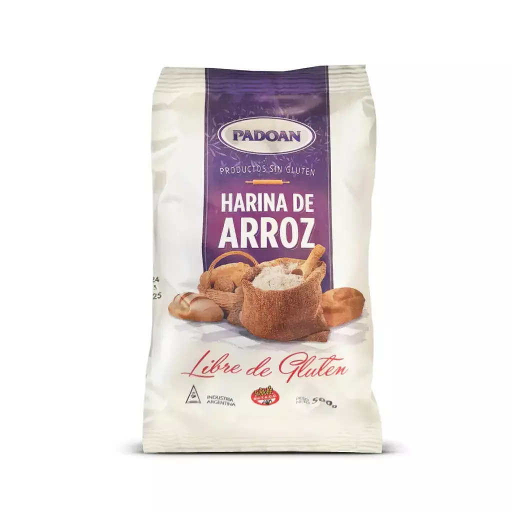Harina de Arroz Padoan x500g