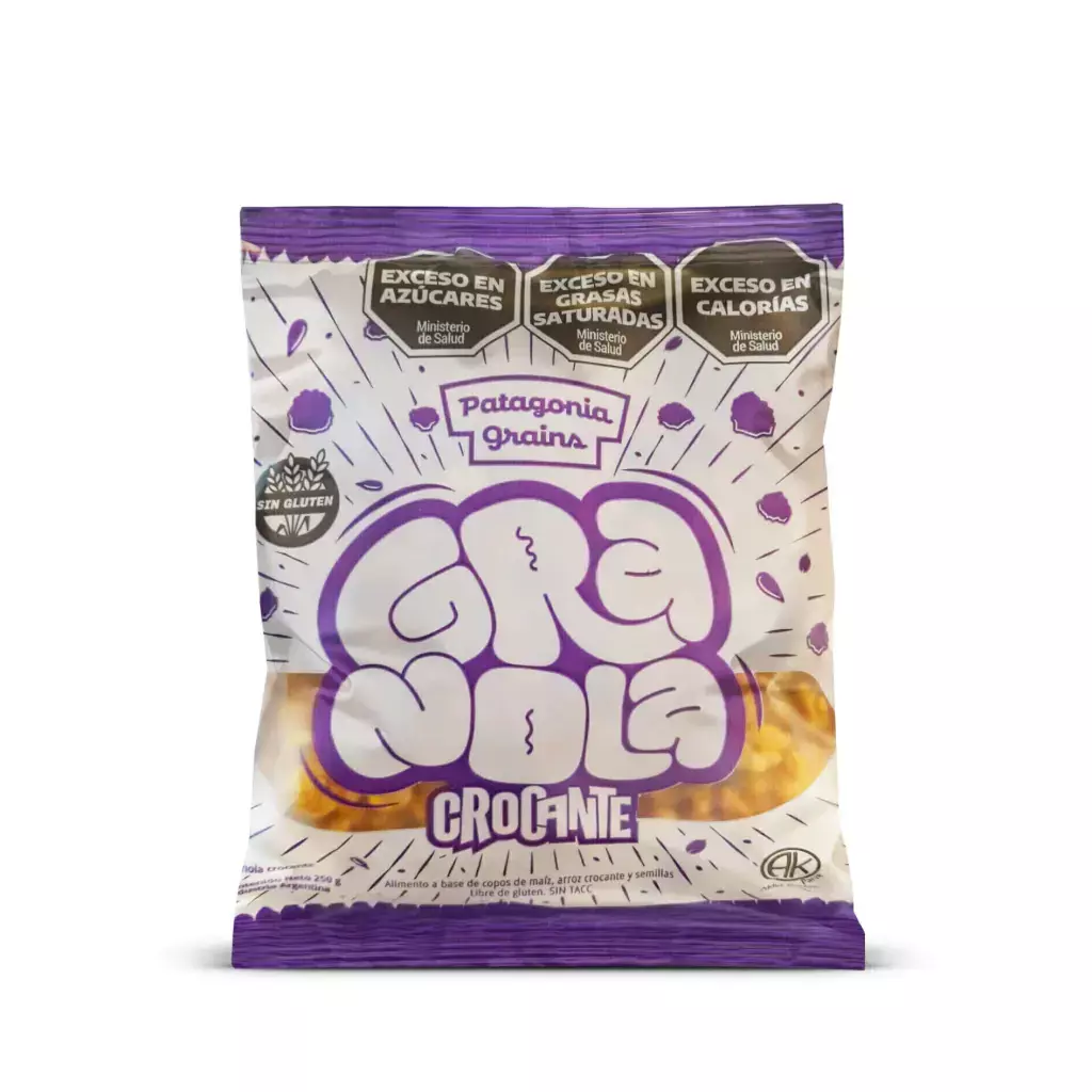 Granola Crocante Patagonia Grains x 250g