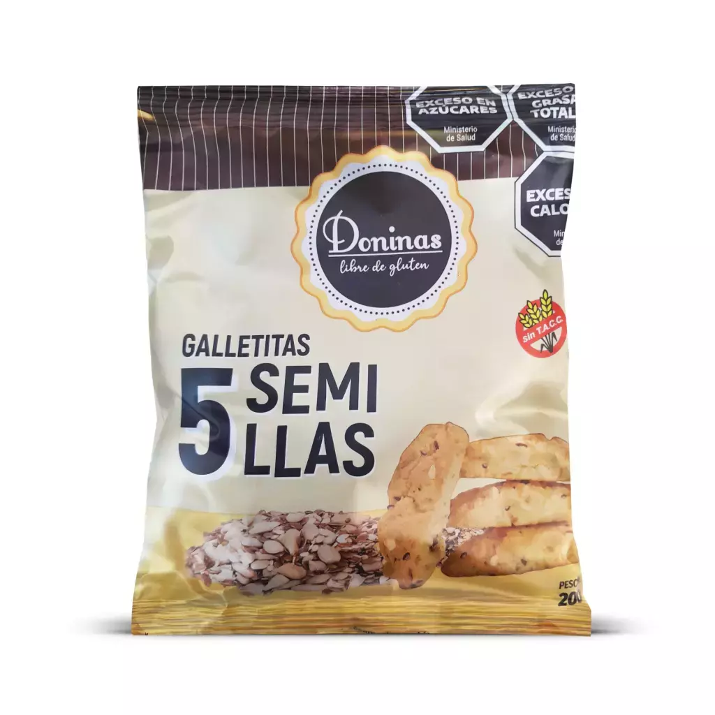 Galletitas Dulces Doninas con Semillas x 200g