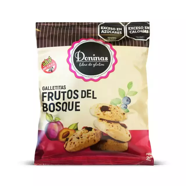Galletitas Doninas Frutos del Bosque x 200g