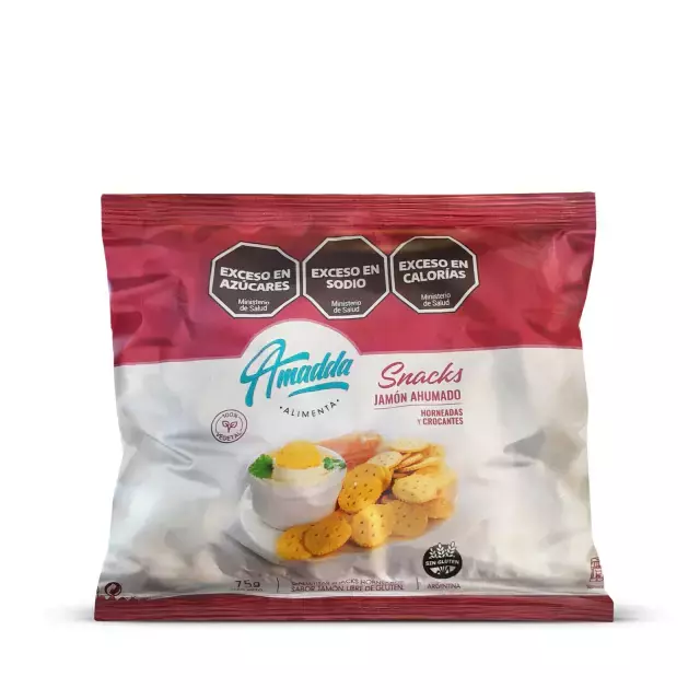 Galletitas Crackers Jamón Ahumado AMADDA x 75g