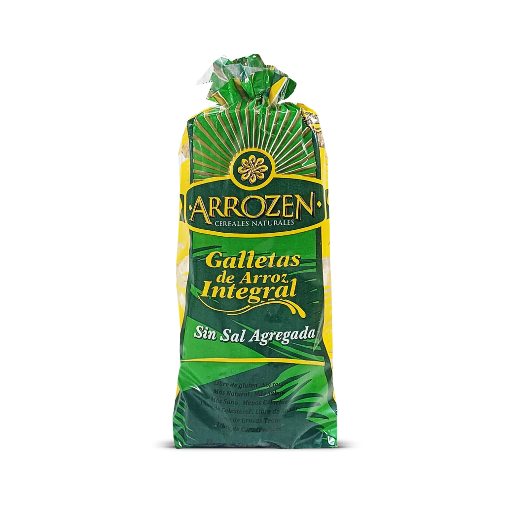 Galletas de Arroz Integral Sin Sal ARROZEN x 100g