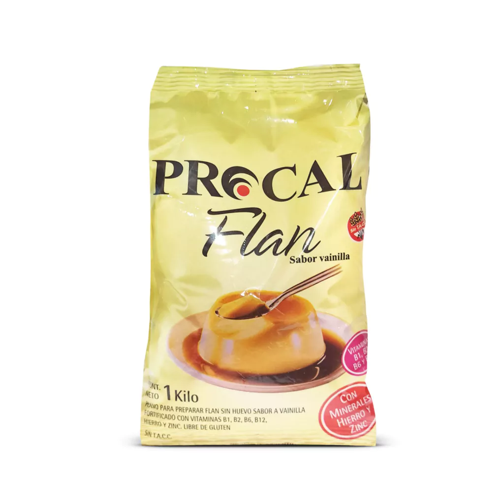 Flan de Vainilla Fortificado Procal x 1kg