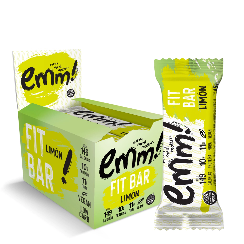 FIT BAR sabor Limón EMM caja x 10
