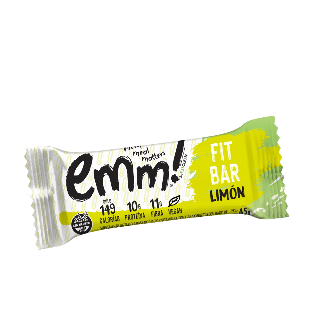 FIT BAR proteica sabor Limón EMM x 45g