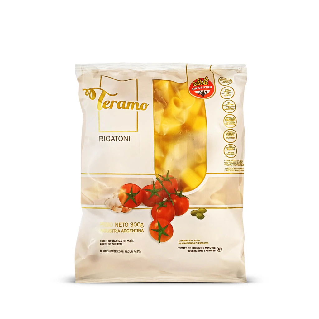 Fideos Rigatoni Teramo x 300g