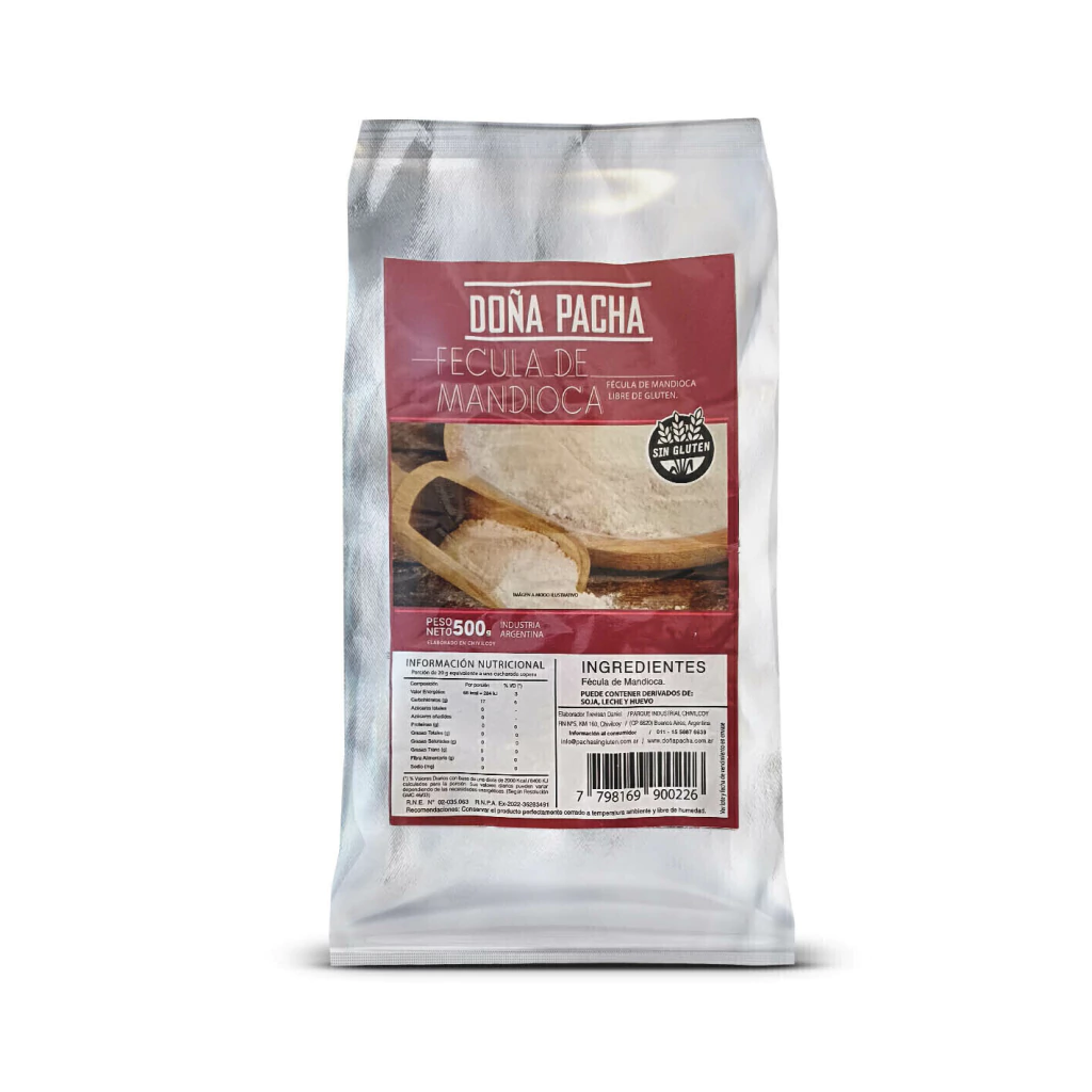Fecula de Mandioca x 500g - Doña Pacha