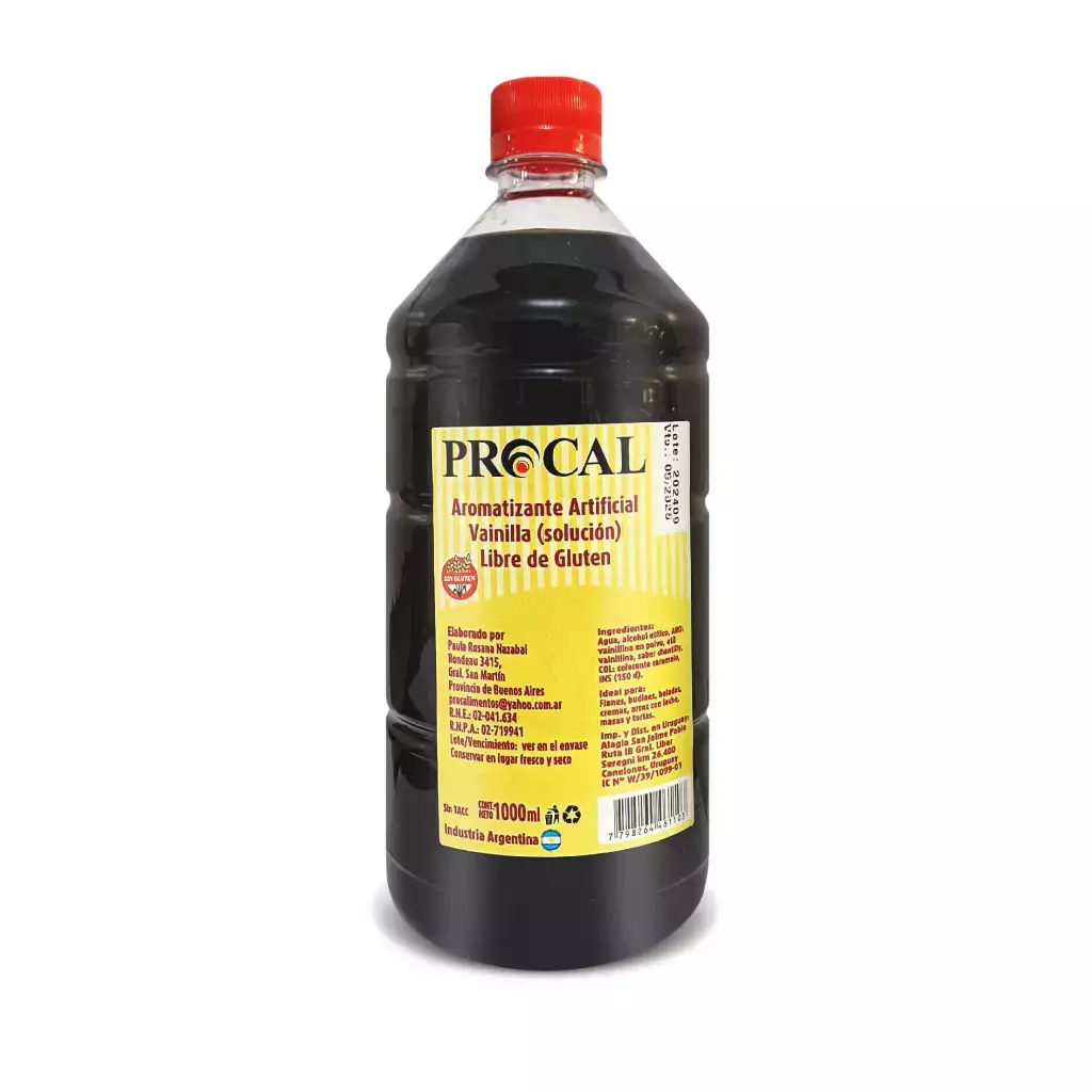 Esencia de Vainilla x 1 Litro - Procal
