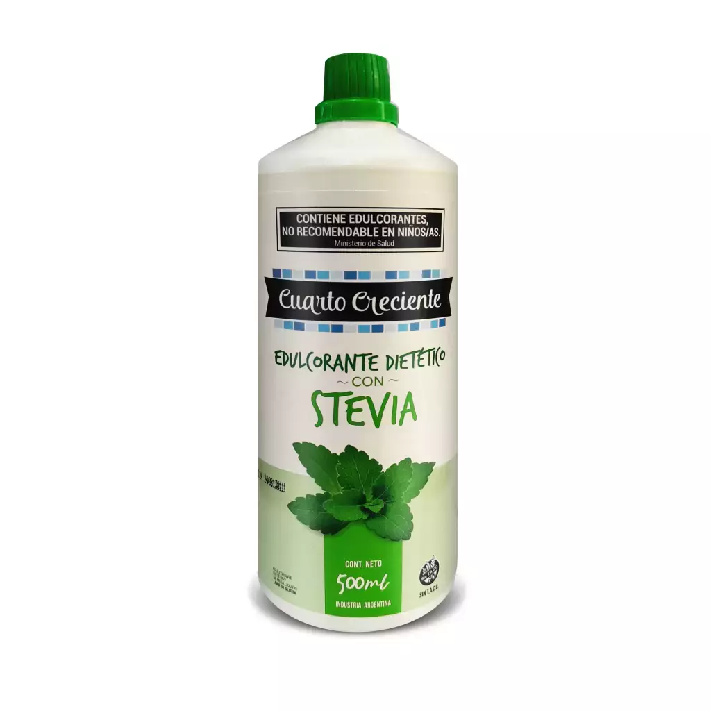 Edulcorante Dietético con Stevia Cuarto Creciente x 500cc