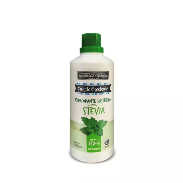 Edulcorante Dietético con Stevia Cuarto Creciente x 250cc