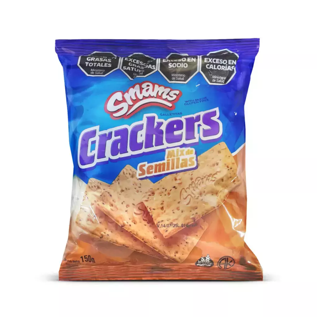 Crackers SMAMS con Semillas x 150g