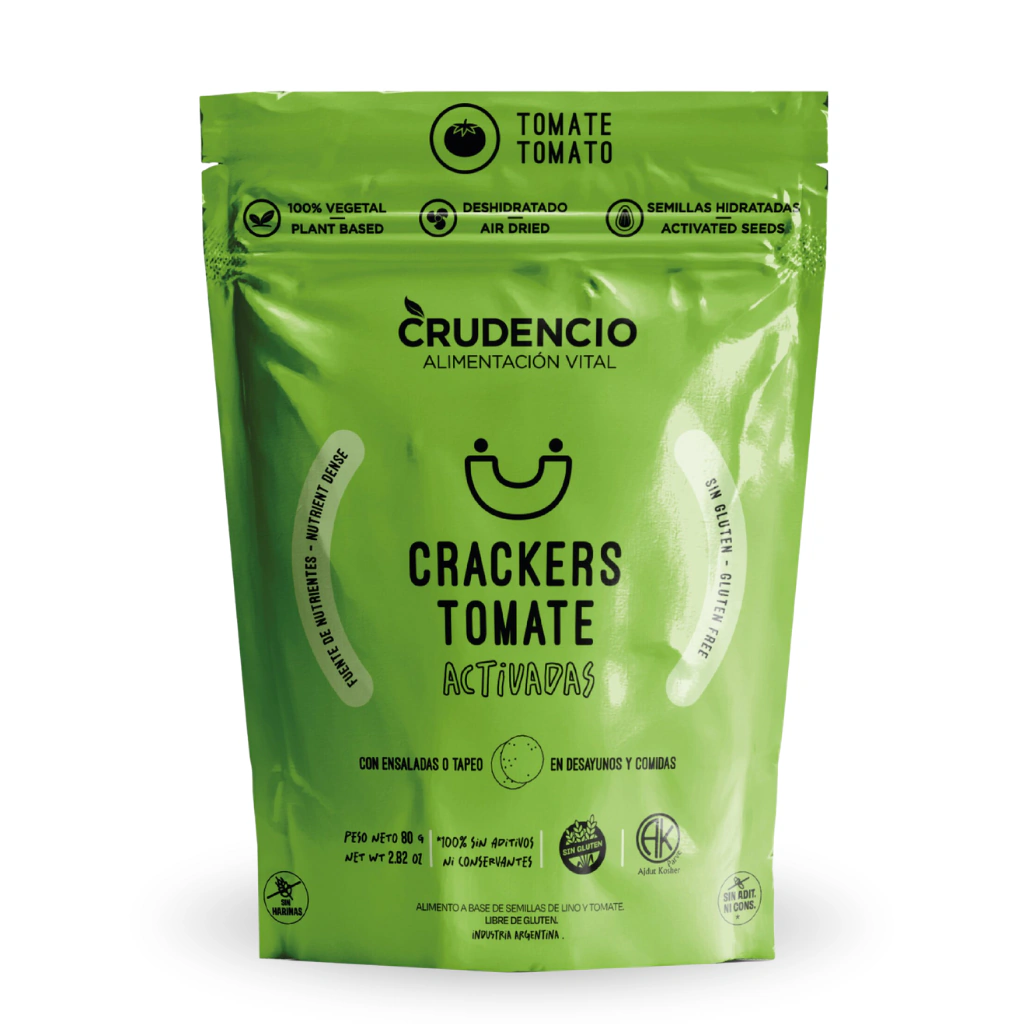 Crackers de Tomates Crudencio x 80g