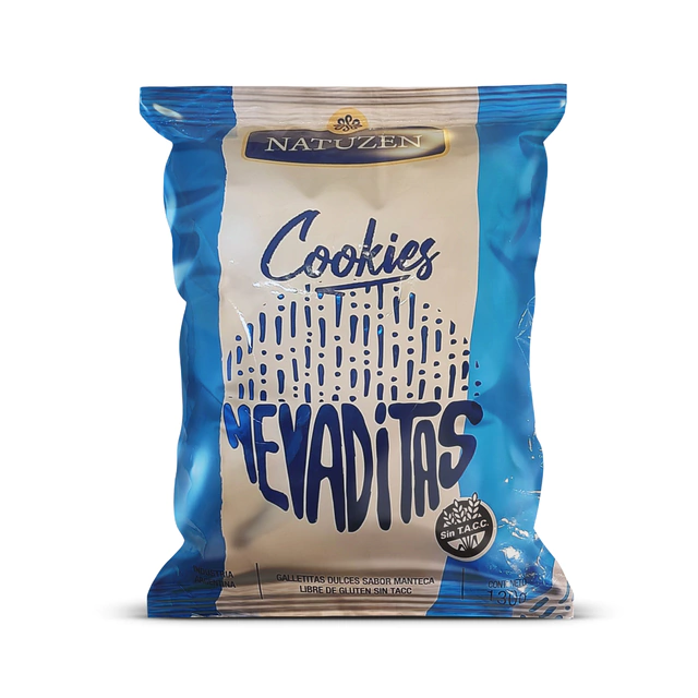 Cookies Nevaditas sabor Manteca x 130g - Natuzen