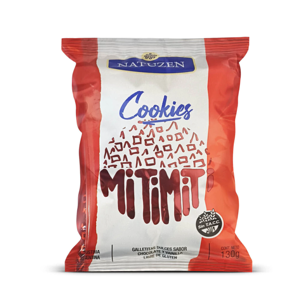 Cookies de Miti Miti Natuzen x 130g