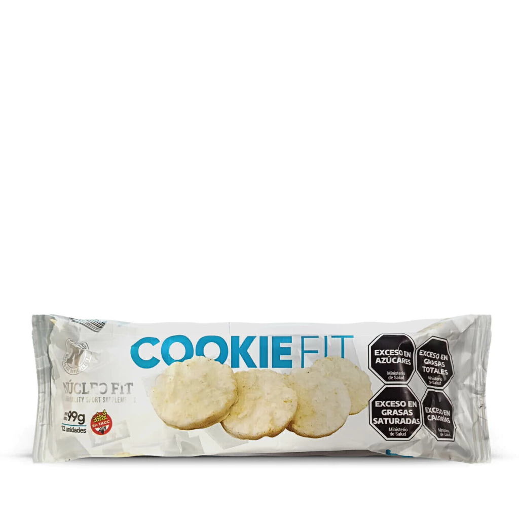 CookieFit bañada con Chocolate Blanco x 99g