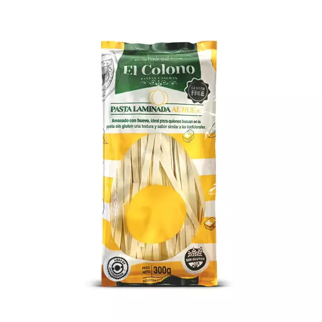 Cintas Laminadas al Huevo El Colono x 300g