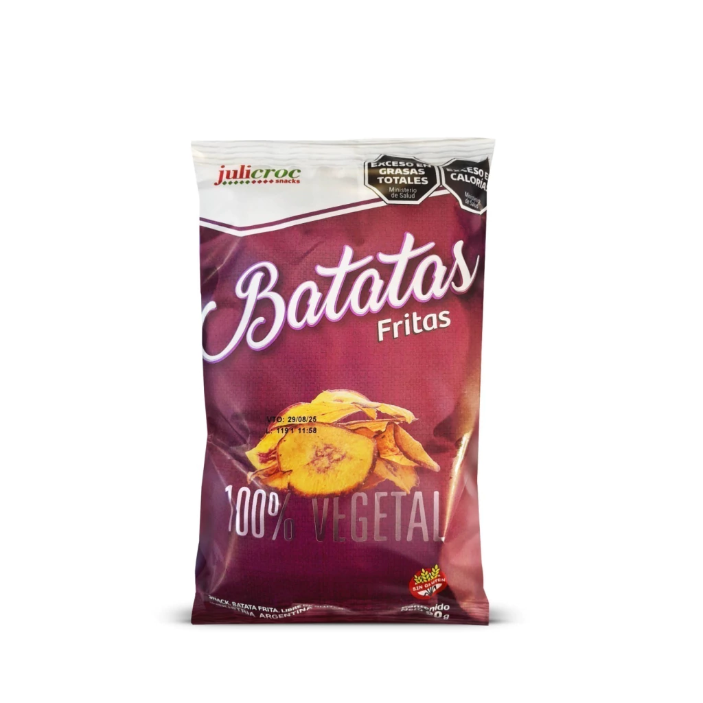 Chips de Batatas Fritas Julicroc x 90g