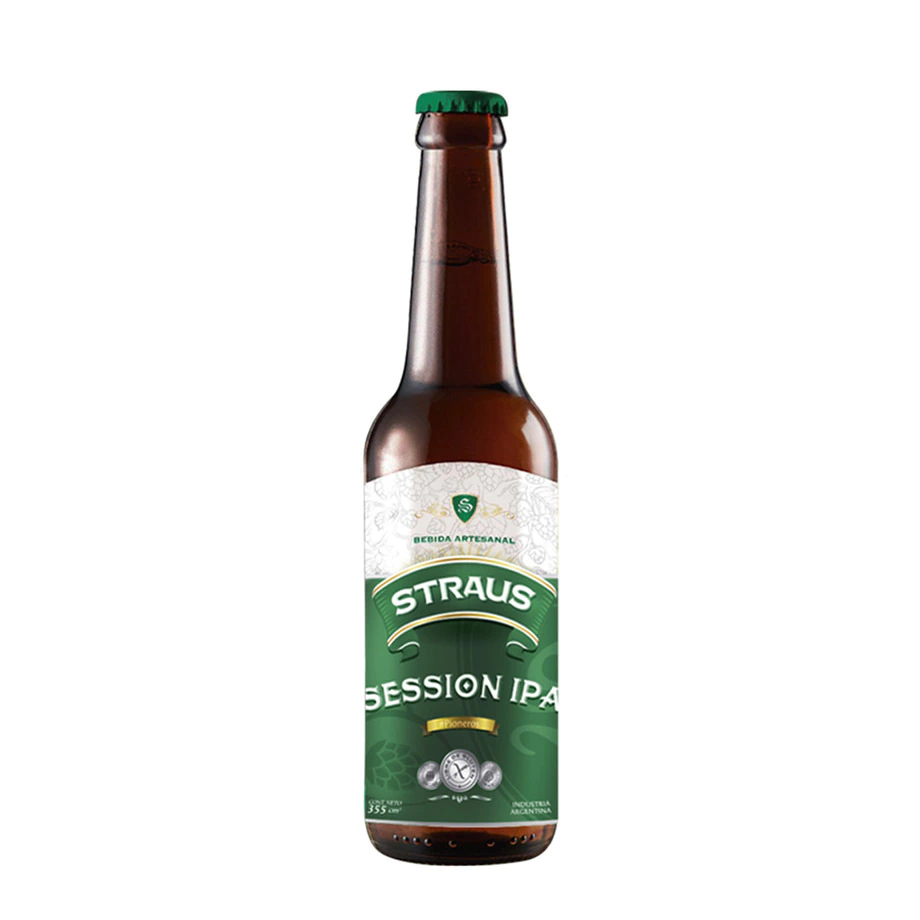 Cerveza Straus IPA Californian Hops x 355cc