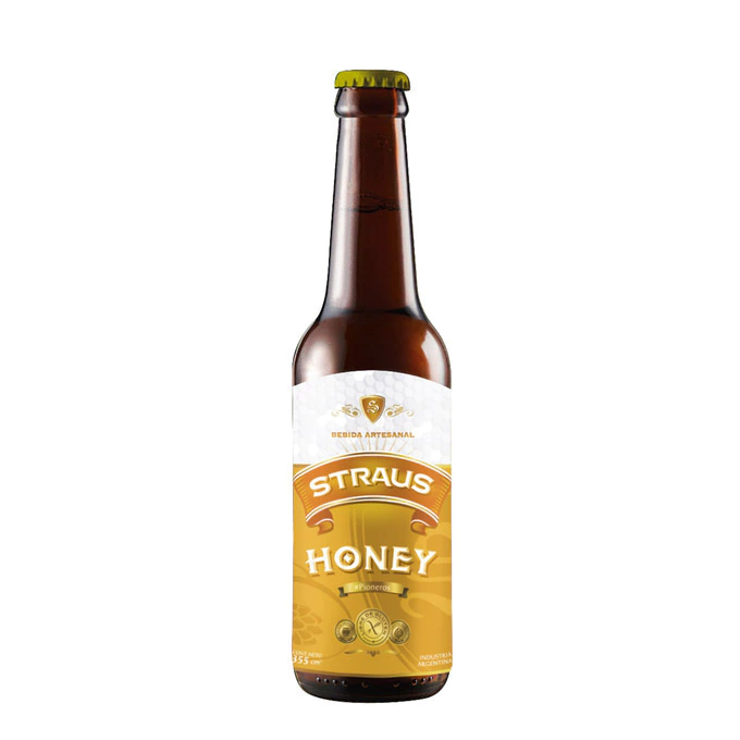 Cerveza Straus Honey x 355cc