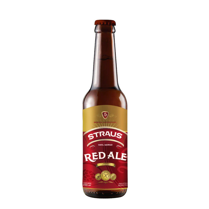 Cerveza Straus Caramel Red x 355cc