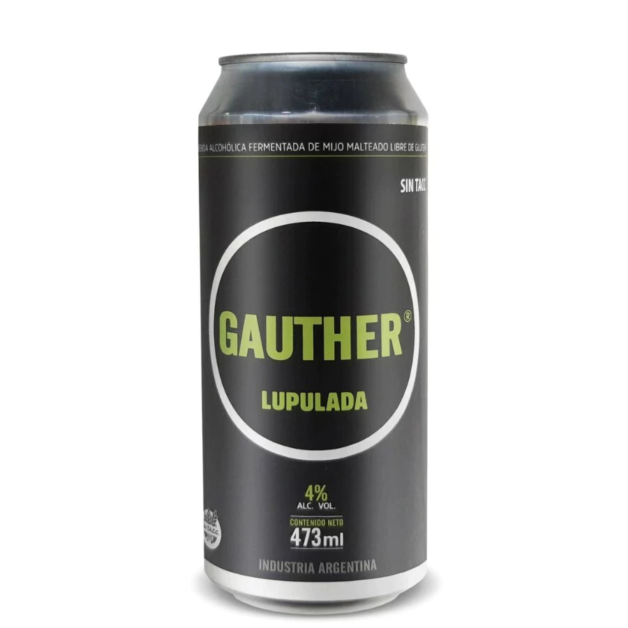 Cerveza Gauther Lupulada x 473cc