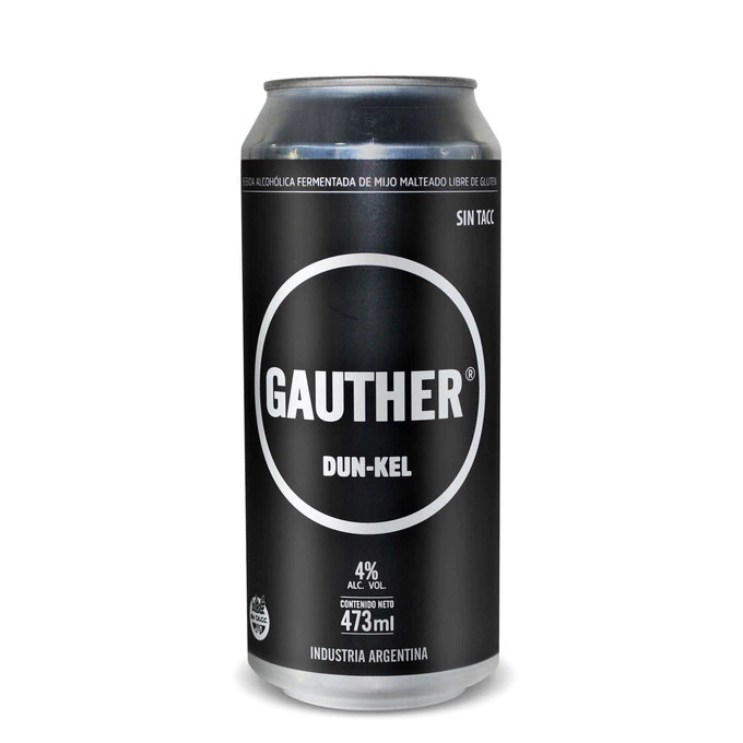 Cerveza Gauther DUNKEL x 473cc
