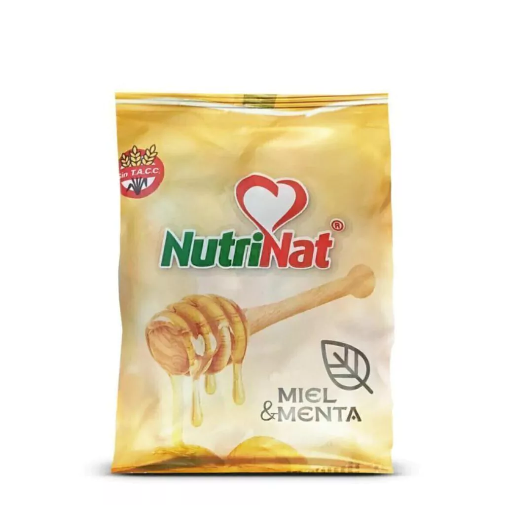 Caramelos de Miel y Menta Nutrinat x 50g