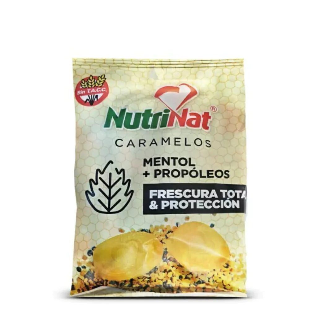Caramelos de Mentol y Propóleos - Nutrinat x 50g
