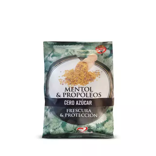 Caramelos de Mentol y Propóleo Sin Azúcar Nutrinat x 50g