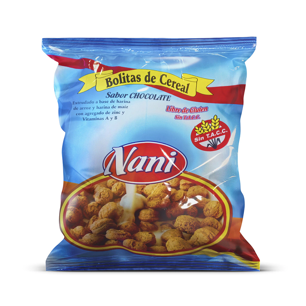 Bolitas de Cereal sabor Chocolate NANI x 150g