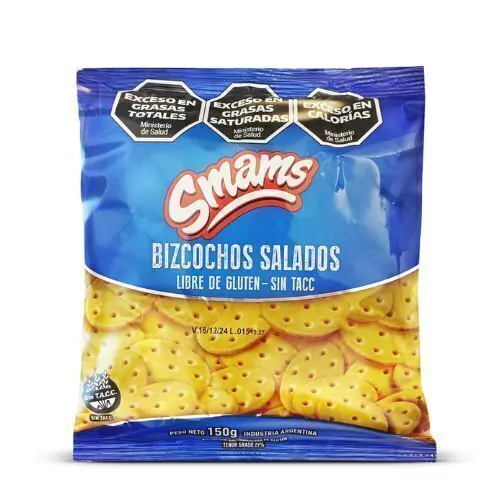 Bizcochitos Salados Smams x 150g