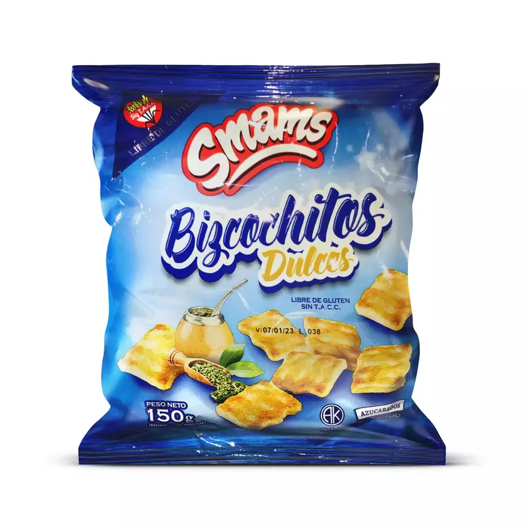 Bizcochitos Dulces Smams x 150g