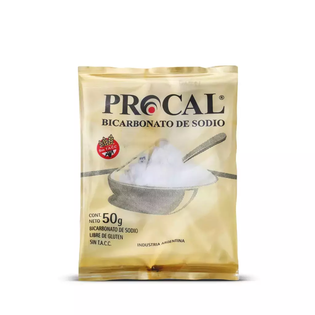 Bicarbonato de Sodio x 50g - Procal
