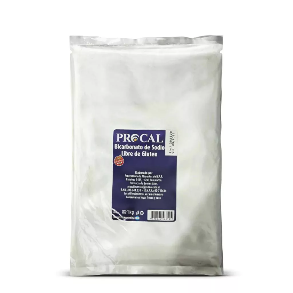 Bicarbonato de Sodio x 1 Kg - Procal