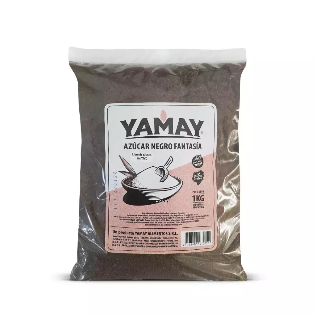 Azúcar Negro YAMAY x 1kg