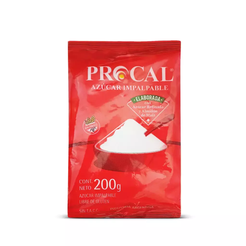 Azúcar impalpable x 200g - PROCAL