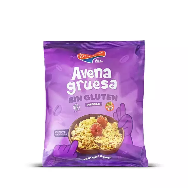 Avena Gruesa libre de gluten x 350g - Dicomere