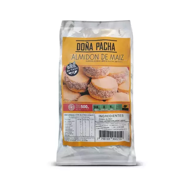 Almidon de Maiz x 500g - Doña Pacha