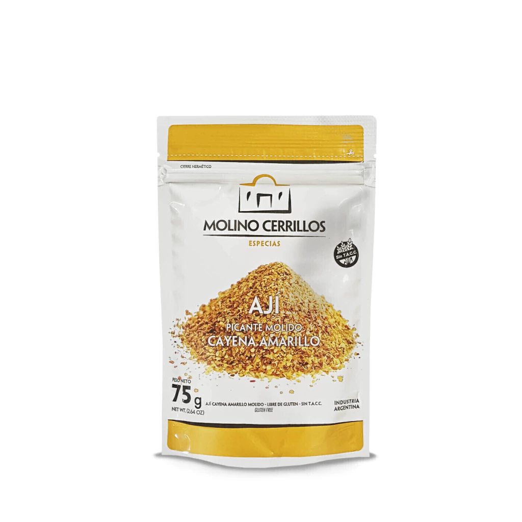 Ají Picante Cayena Amarillo - Molino Cerrillos x 75g