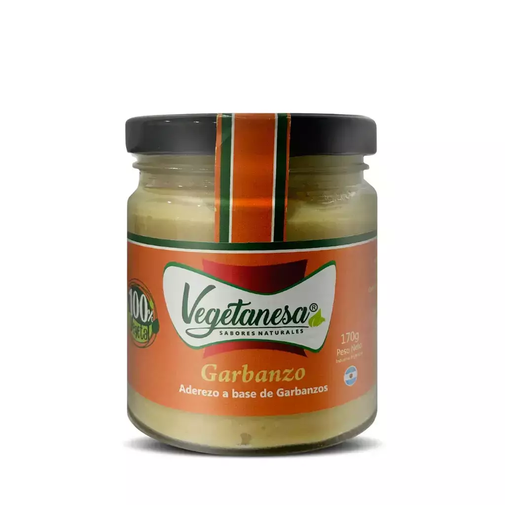 Aderezo a base de Garbanzos Vegetanesa x 170g