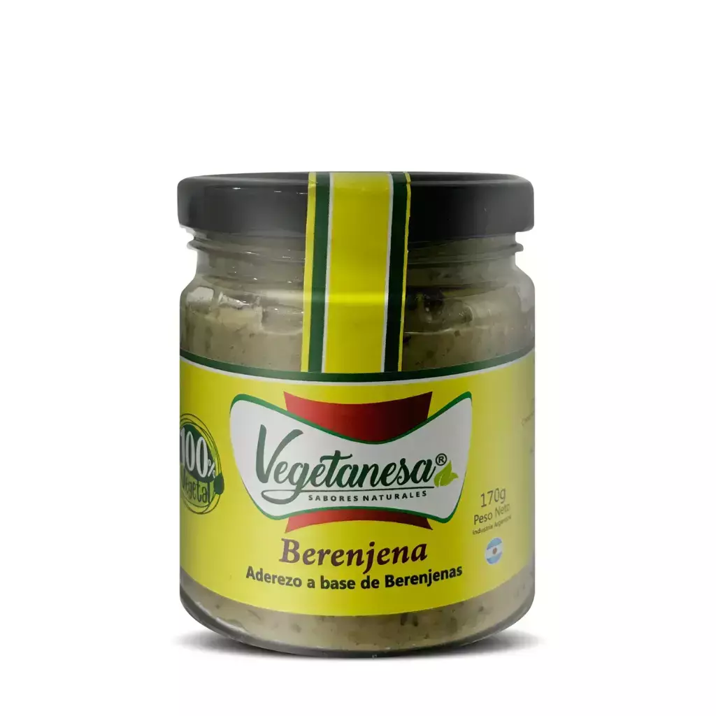 Aderezo a base de Berenjenas Vegetanesa x 170g