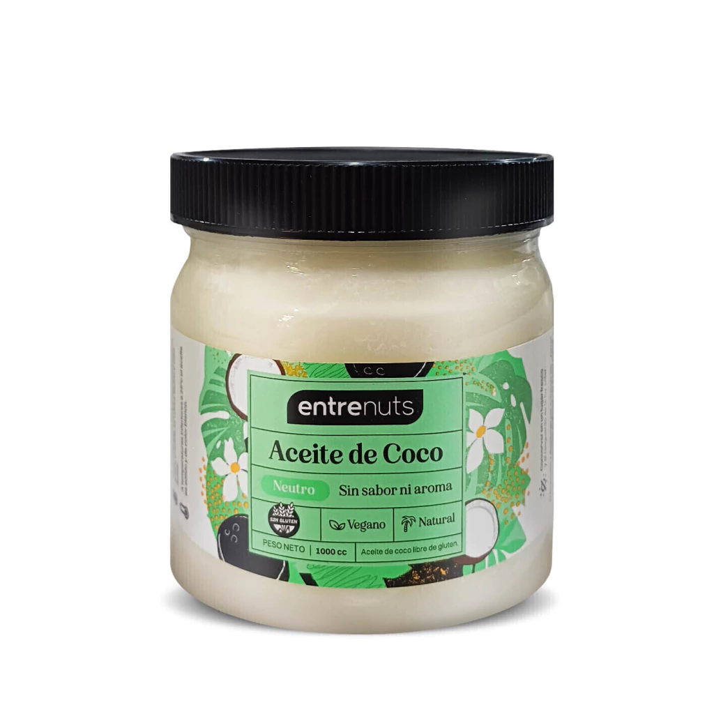 Aceite de Coco Neutro Entrenuts x 1Kg
