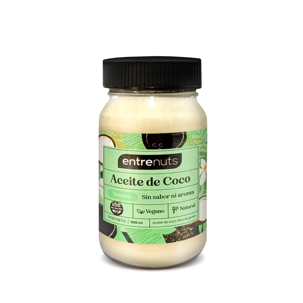 Aceite de Coco Neutro - Entrenuts x 360g
